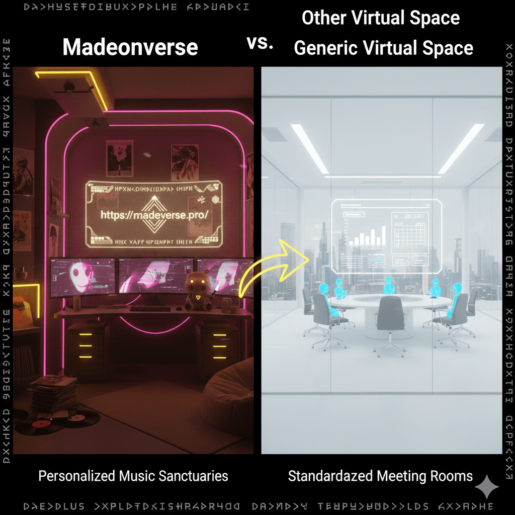Madeonverse vs Other Virtual Spaces