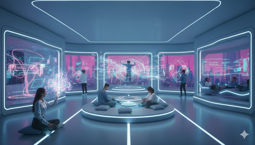 Design your own AI Internet Bedroom and turn your digital space into a smart, interactive experience.